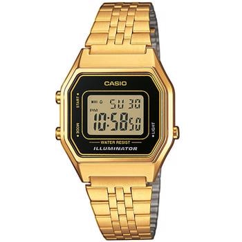 Collection Gylden resin Quartz Unisex ur fra Casio, LA680WEGA-1ER